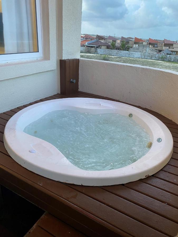 Beachfront Apt & Jacuzzi Taíba Dış mekan fotoğraf